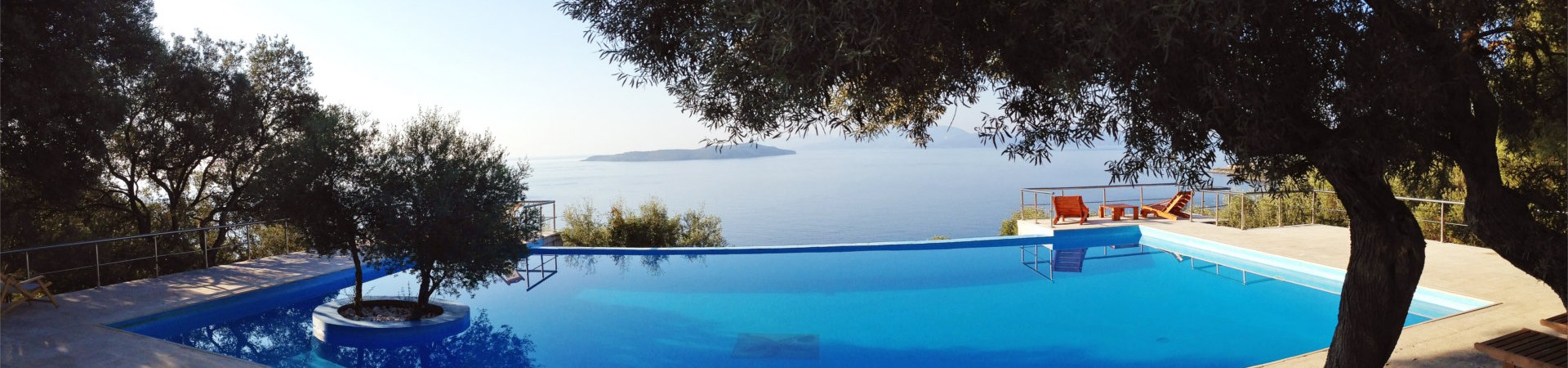 Panoramic view from the pool